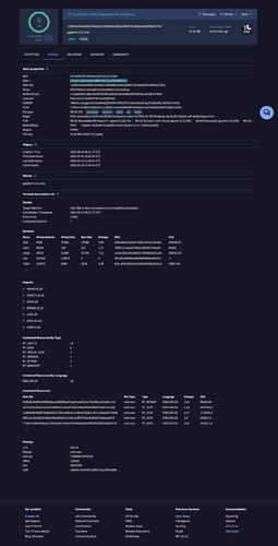 Screenshot 2026-03-16 at 17-12-02 VirusTotal - File - 11864cdc6dedd58c5448ab1c0868886e56bdad96972bc06dcd44b80f9e527051
